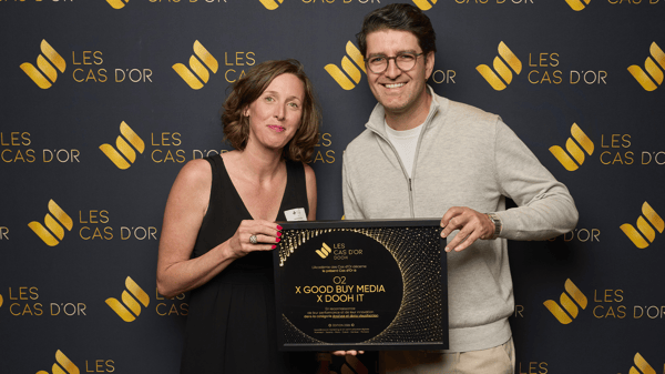 Good buy media remporte un prix aux Cas d'Or du DOOH